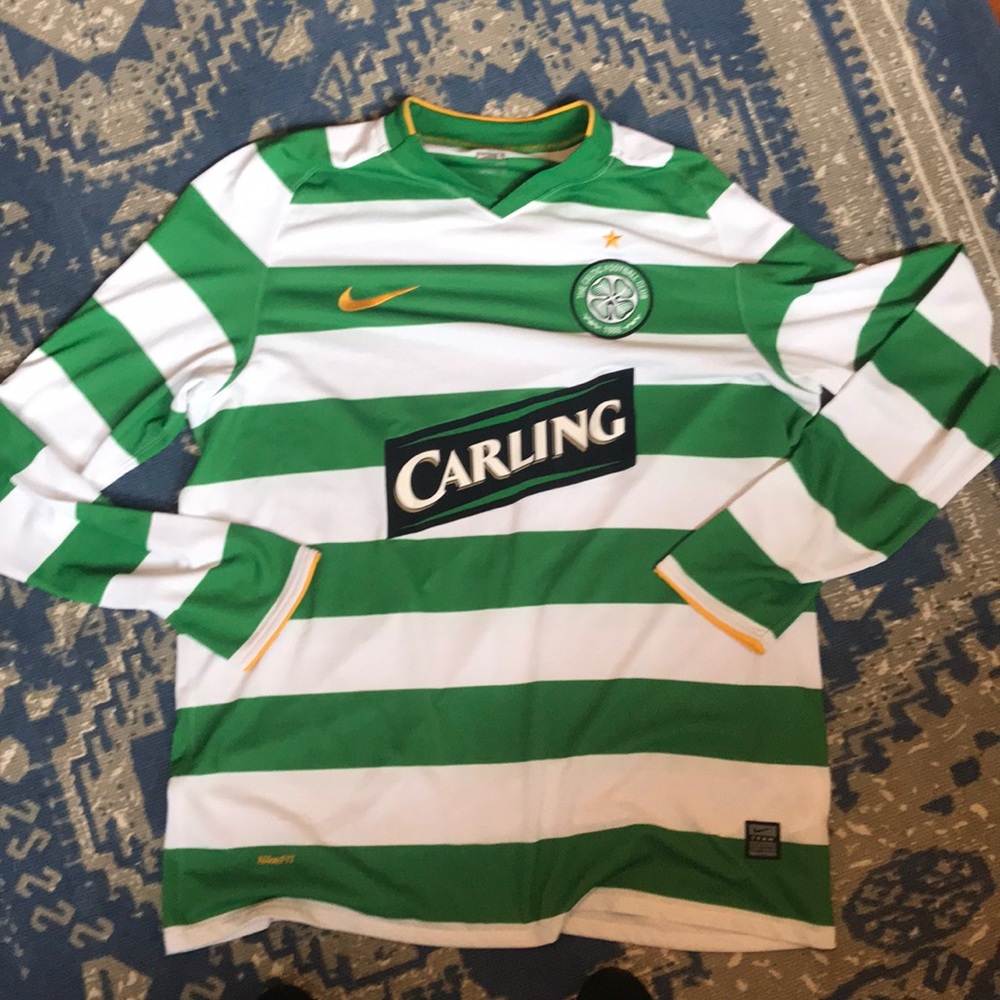 Nike Carling Football Jersey Celtic League Size L